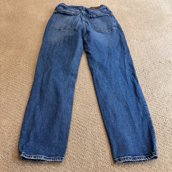 Madewell Momjean High Rise Slouchy Taper Comfort Stretch Edition Size 26 #K9929 - Picture 10 of 16